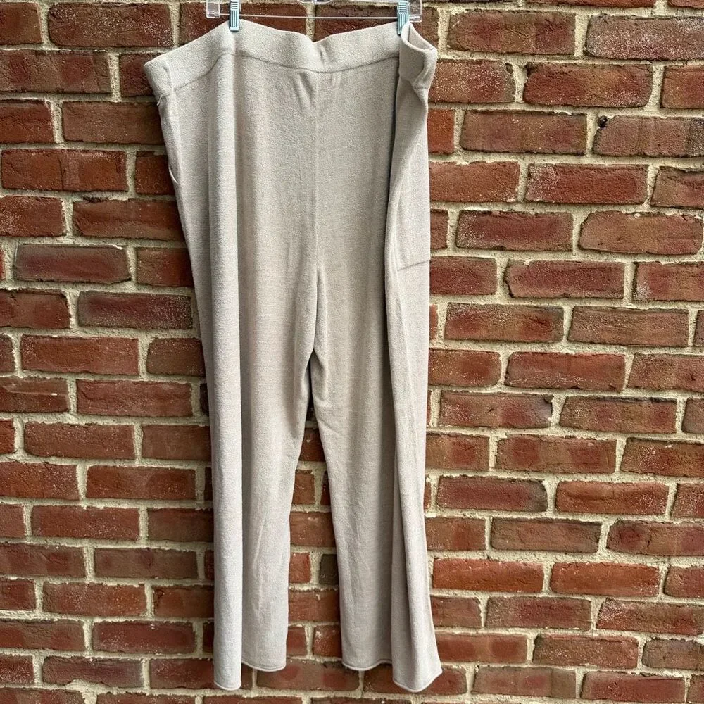 Barefoot Dreams Women's CozyChic Ultra Lite Wide Leg Pull-on Pant Sahara 3X NWT - Picture 5 of 7